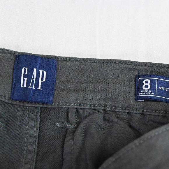 Gap 8 Stretch Skinny Brushed Gray Denim Jeans - Picture 3 of 5